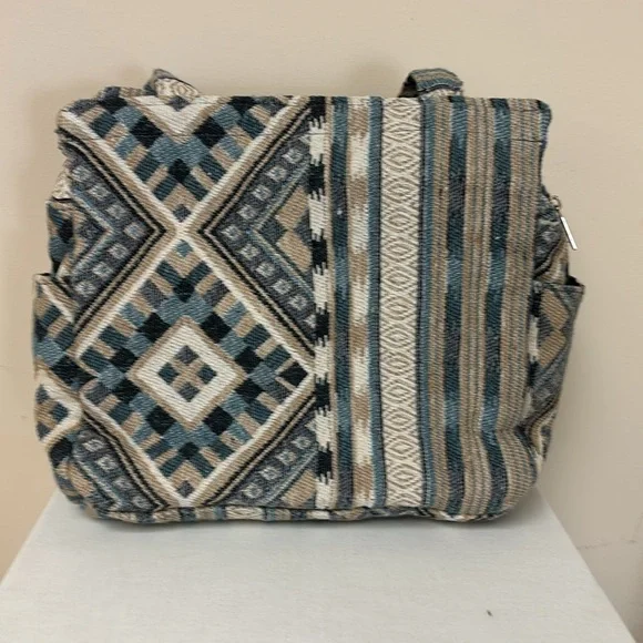 Canyon Sky - A Southern Inspiration - Fabric Shoulder Bag Double Strap Aztec - Picture 4 of 9